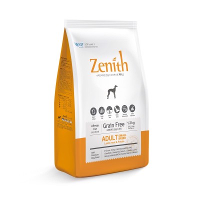 Hạt Mềm Zenith Adult vị cừu & khoai tây 1.2kg 