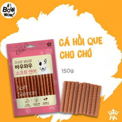 Snack cá hồi que