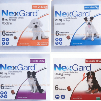 Nextgard diệt ve rận, bọ chét